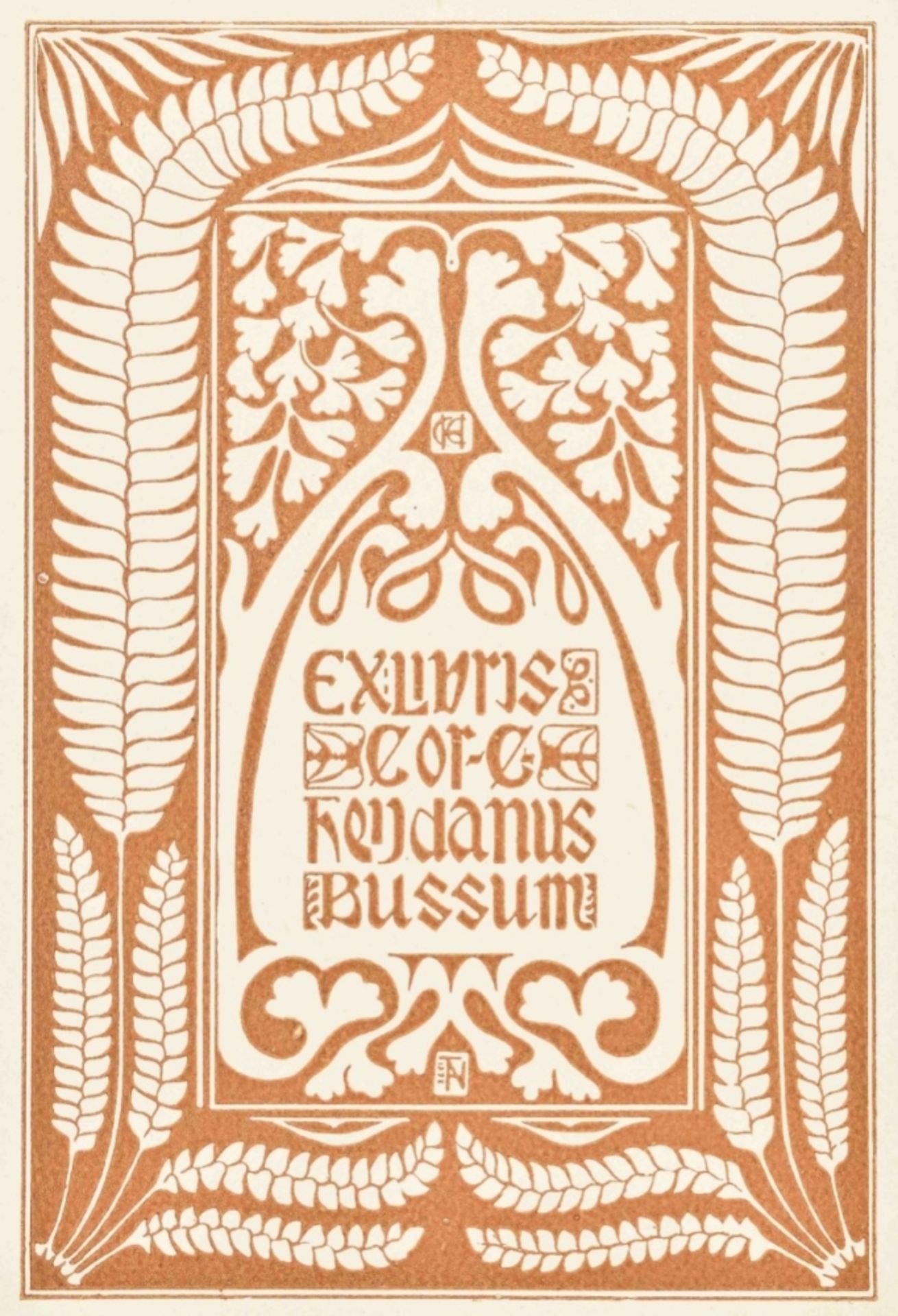 Twelve ex libris: (1-2) Emil Orlik (1870-1932) "Ex libris Dr. Rud. Neumann" - Bild 9 aus 9