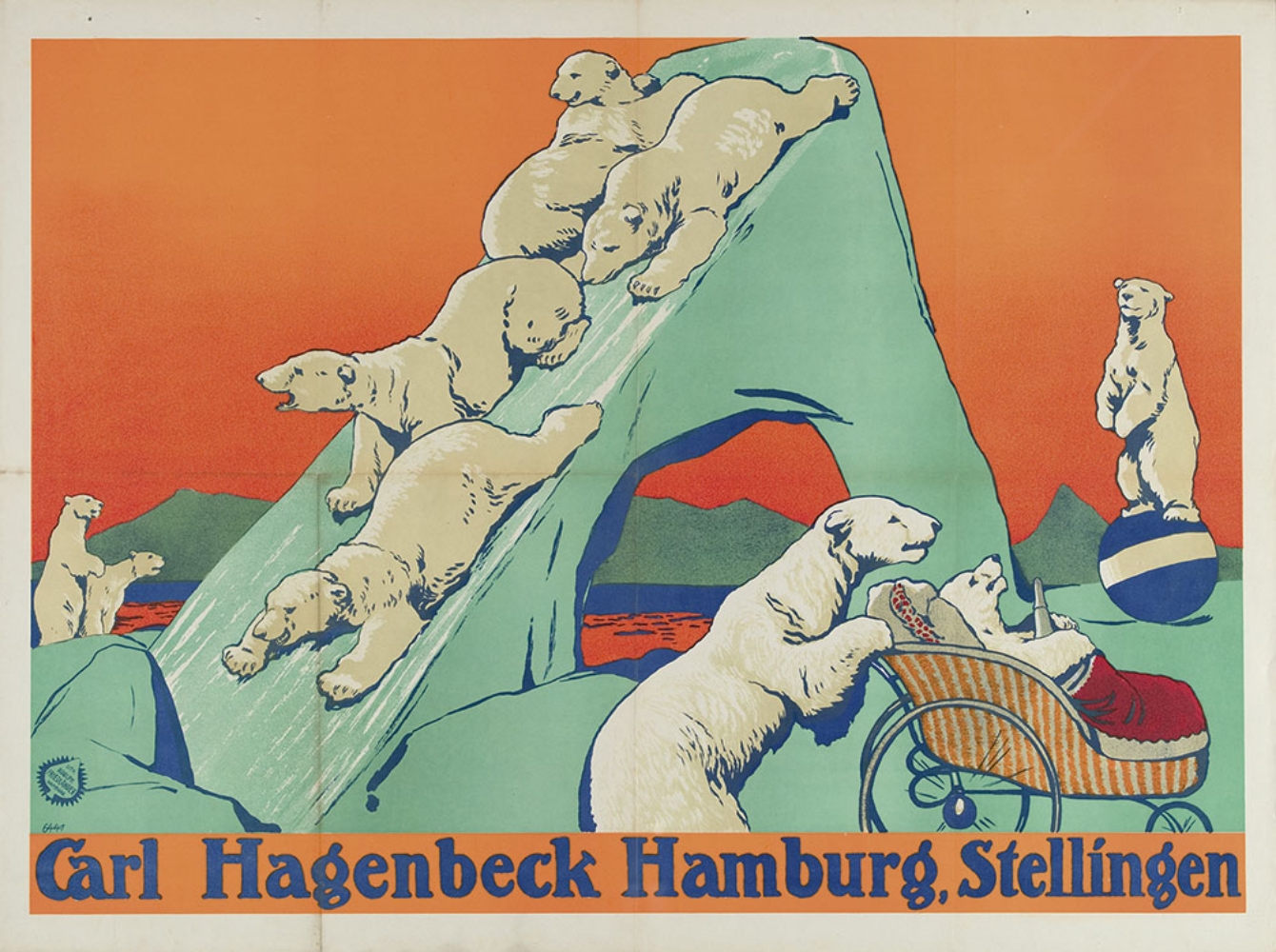 [Polar bears] Carl Hagenbeck Hamburg