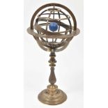 Brass armillary sphere