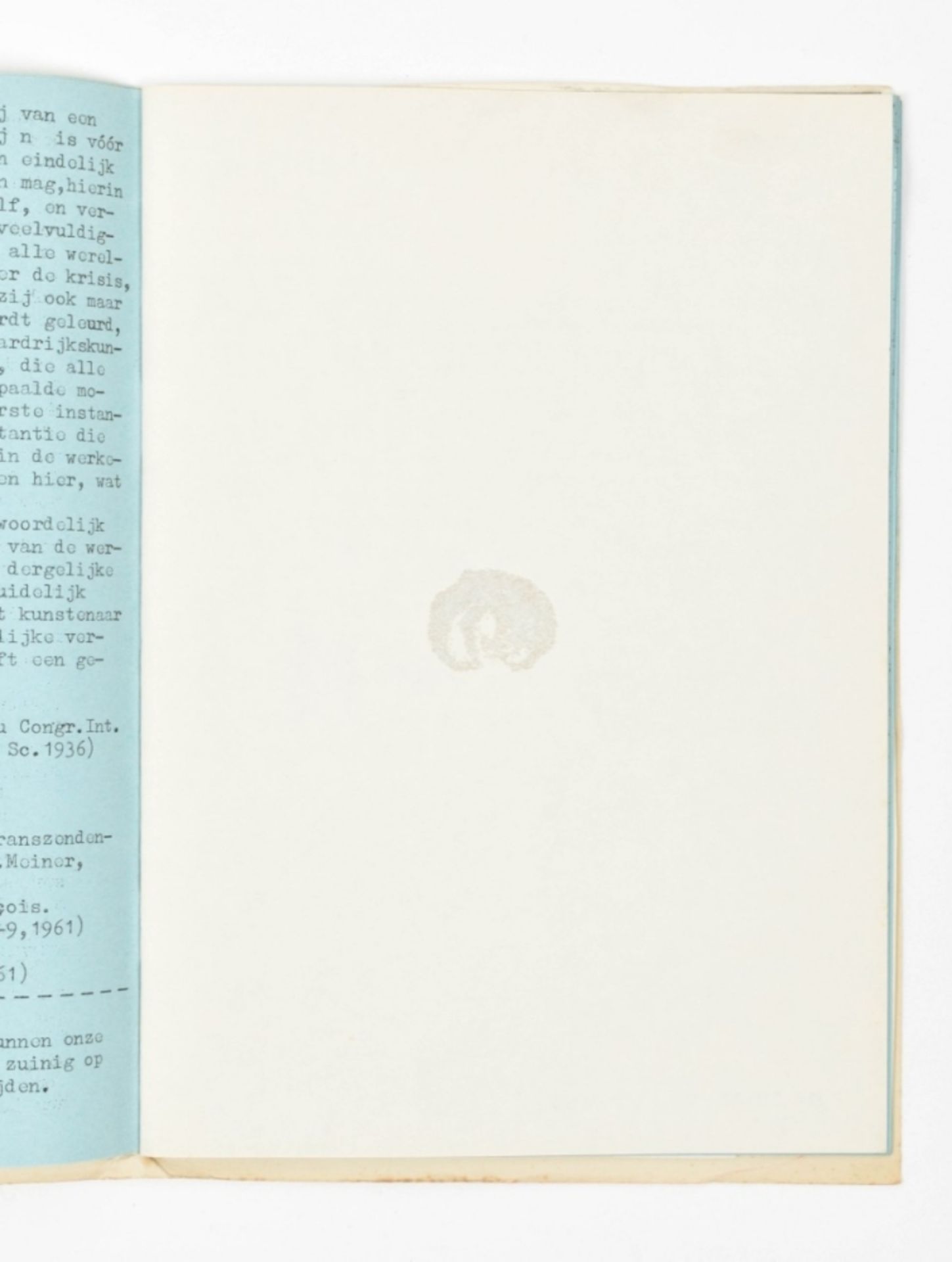 PTL: Tijdschrift voor Letteren en Schoone Kunsten No.1, Summer 1963 - Image 4 of 6