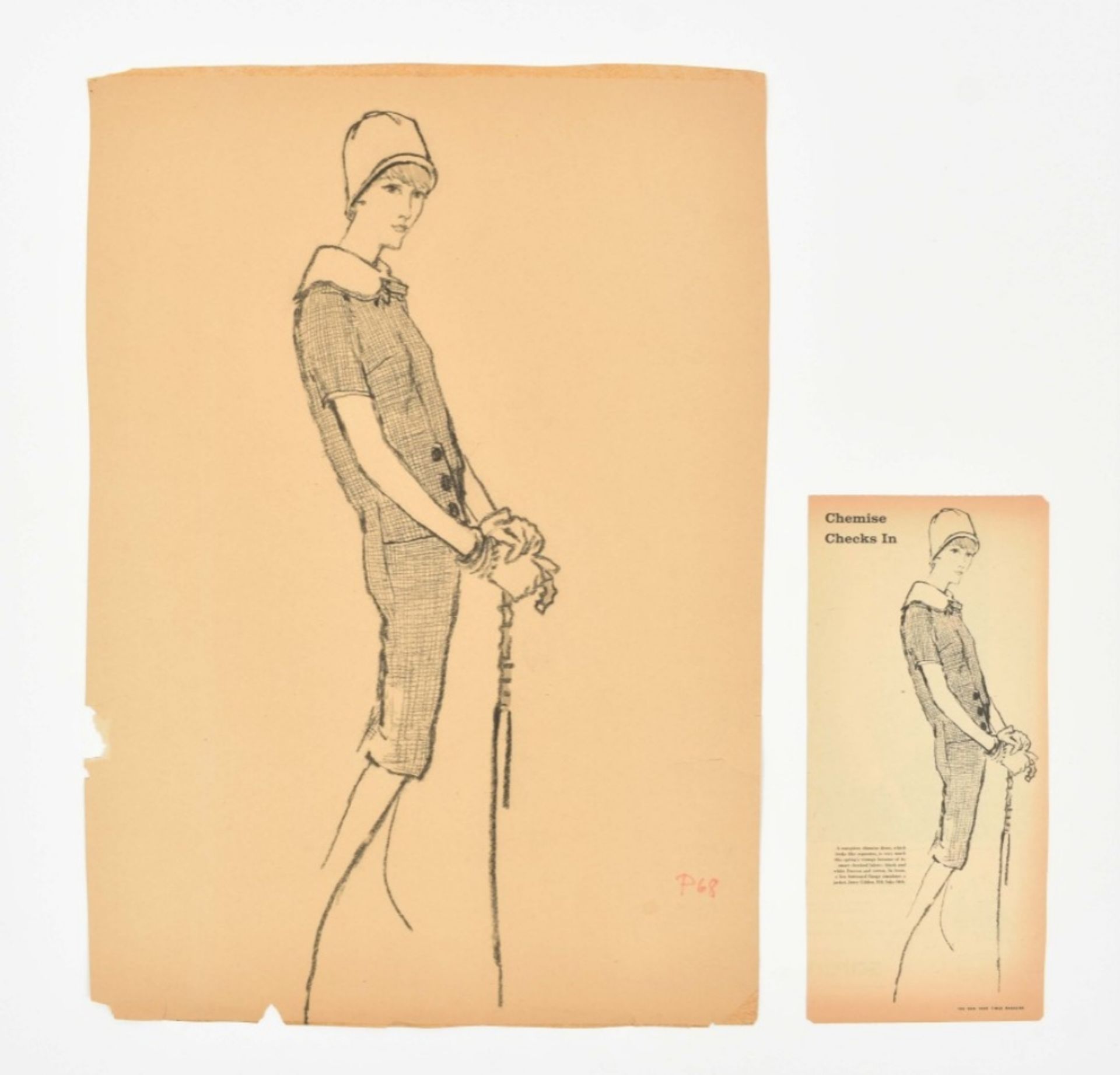 Jack Potter (1927-2002). Two drawings - Image 8 of 8