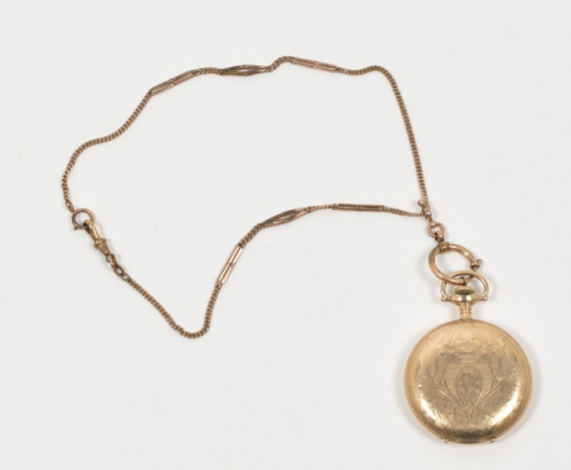 Gold pocket watch - Image 3 of 5