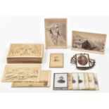 Collection of 70 cabinet photographs mounted on boards