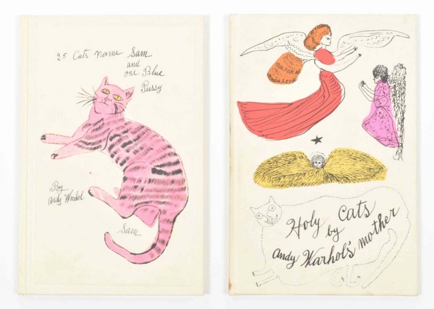 Andy Warhol, 25 Cats Name Sam and One Blue Pussy & Holy Cats by Andy Warhol's Mother - Image 6 of 10