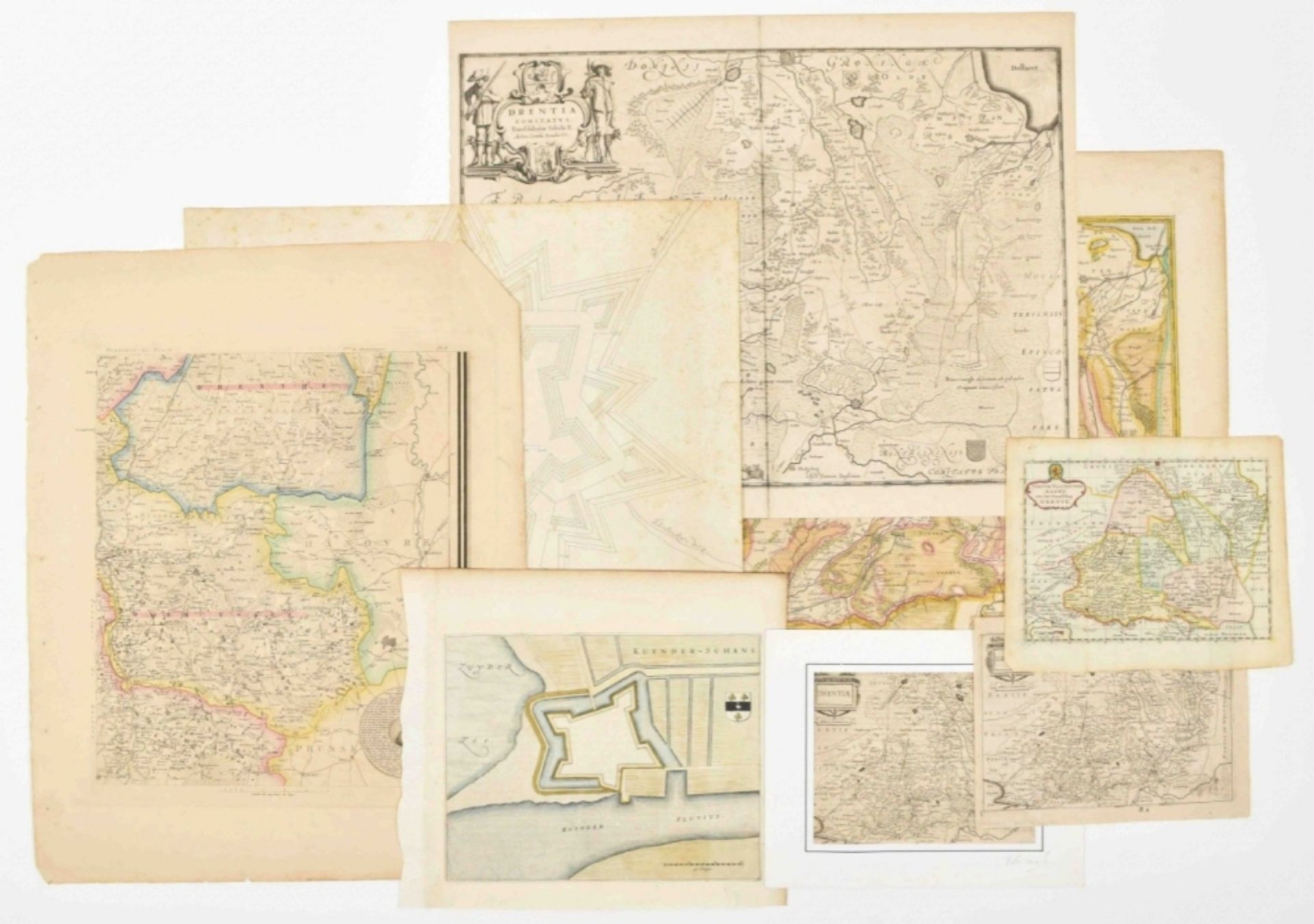Eight maps: Illustribus ac potentibus