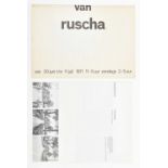 Ed Ruscha, two Dutch projects, 1971