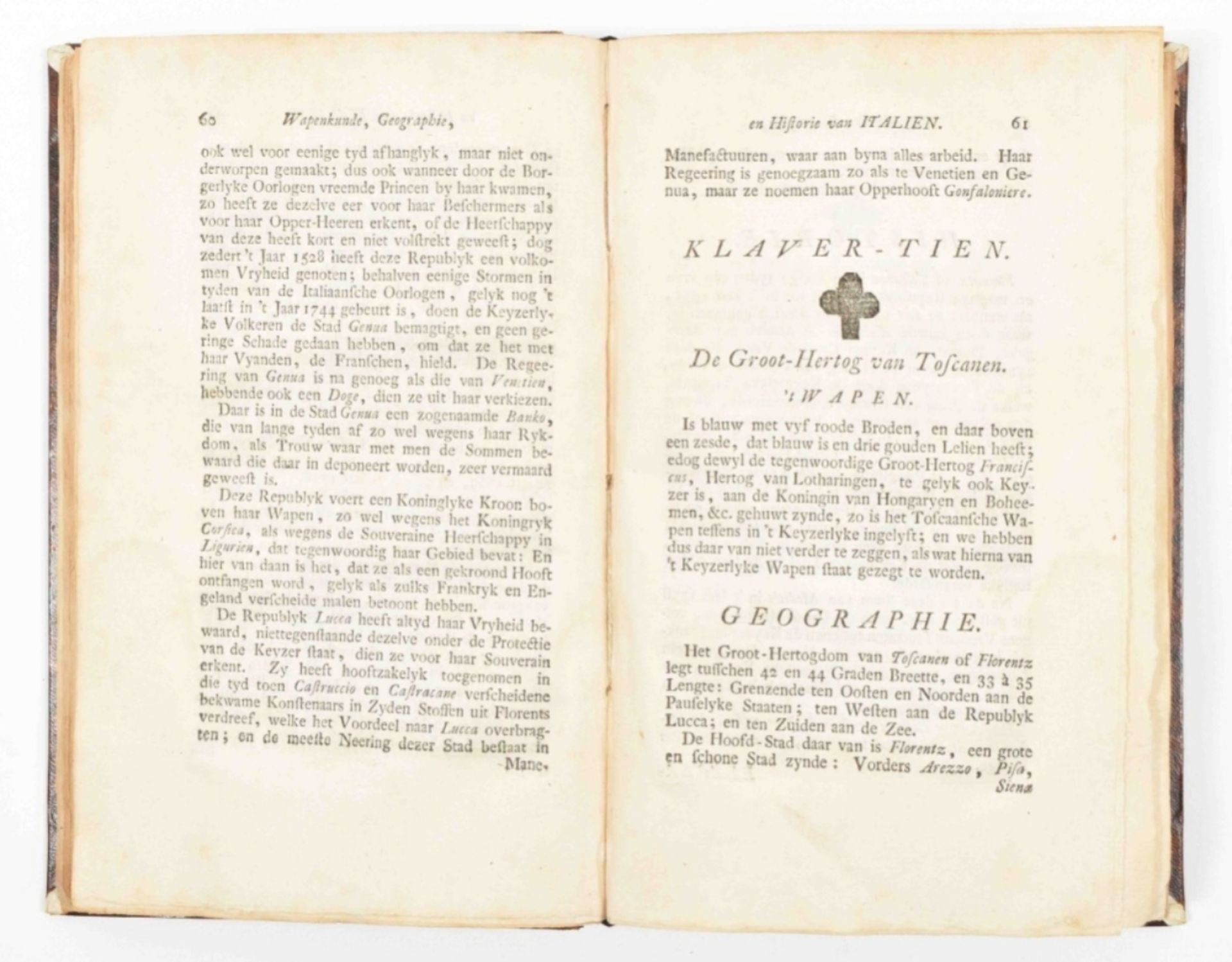 Johann Hermann Knoop. Vermakelyk wapen-kundig-, geographisch en historisch spel - Bild 5 aus 5