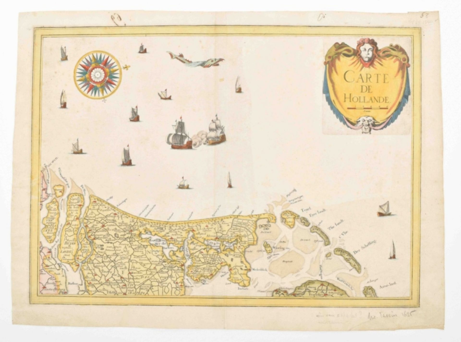 9 maps: Petrus Kaerius. Novus XVII Inferioris Germaniae - Image 10 of 10