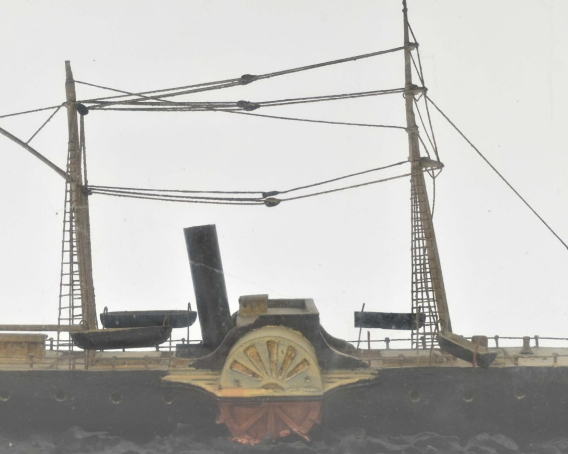 Historic model of paddle steamer "Jane" - Bild 5 aus 6