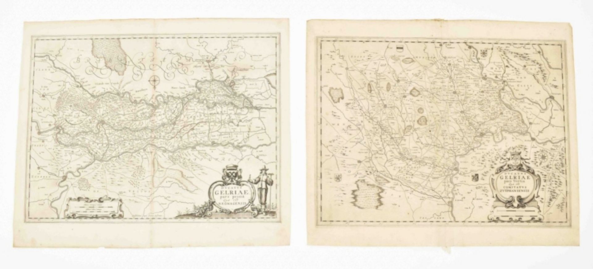 11 maps of Gelderland: Geldria Ducatus  - Bild 4 aus 8