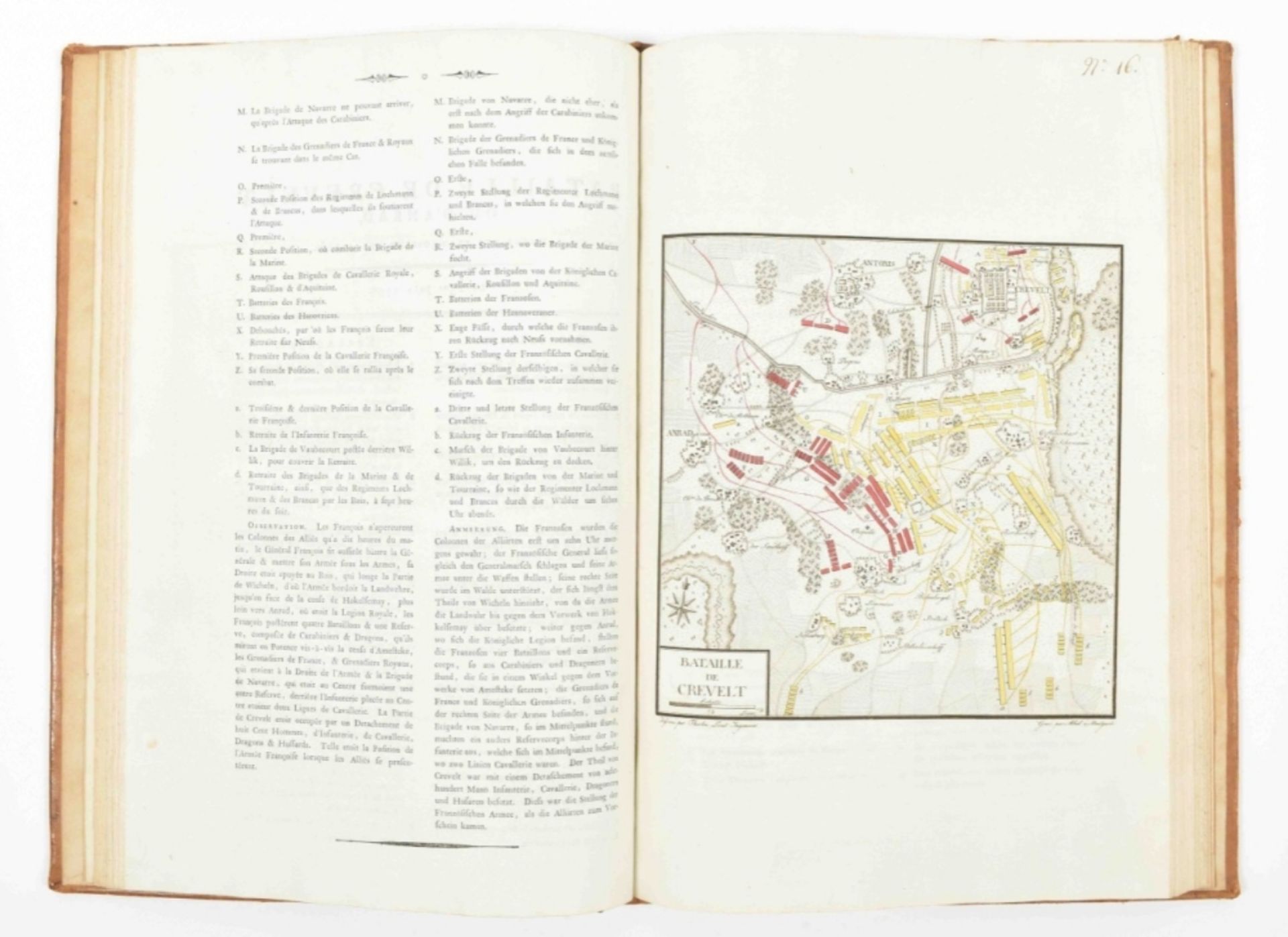 Plans von Zwey und Vierzig Haupt Schlachten, Treffen und Belagerungen - Image 6 of 9