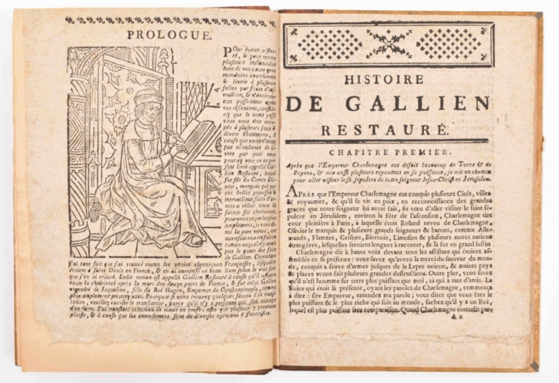 Four titles: Histoire des Nobles Prouesses et vaillances - Image 5 of 10