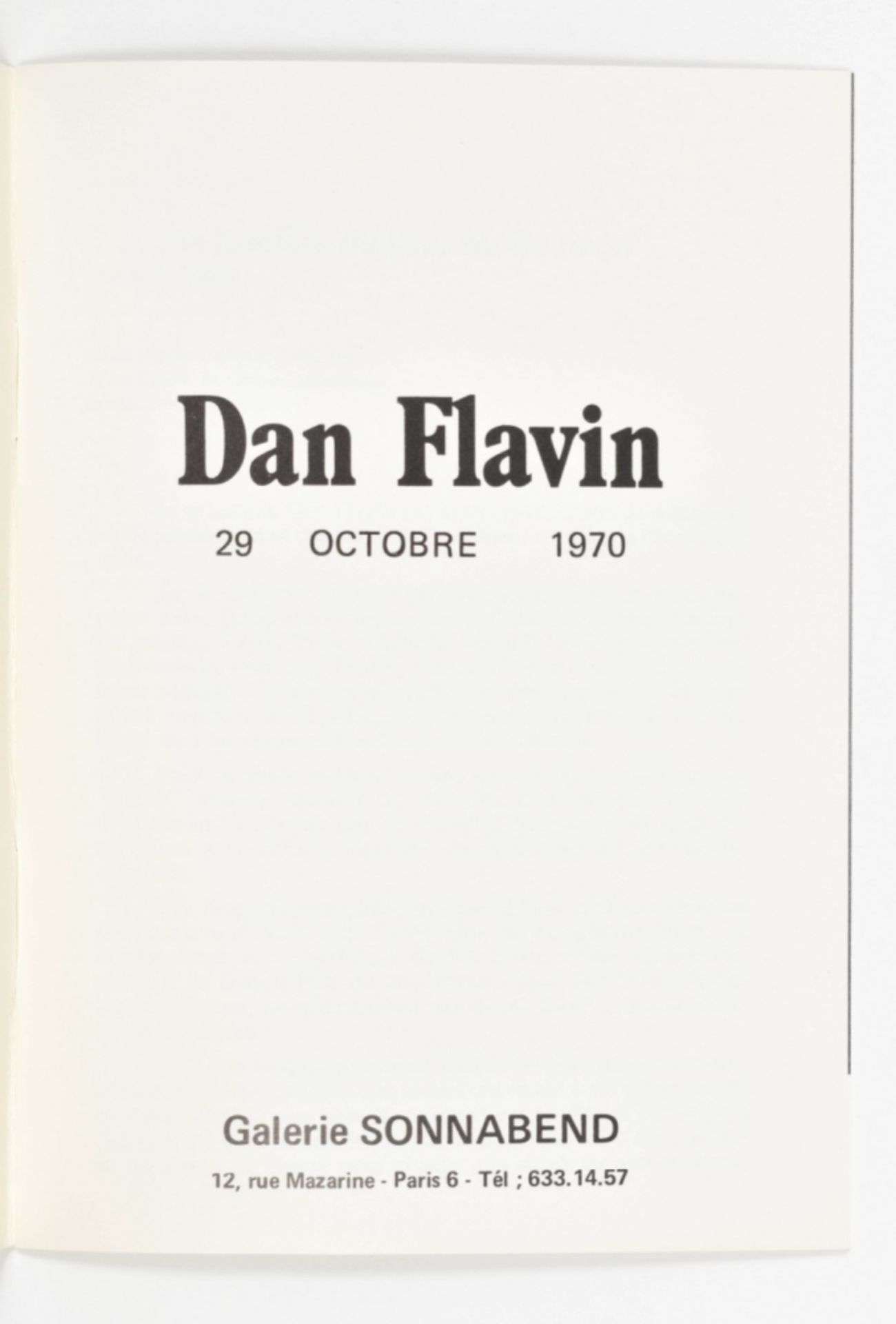 Dan Flavin, Installations in fluorescent light Part 1 and 2 - Bild 3 aus 5