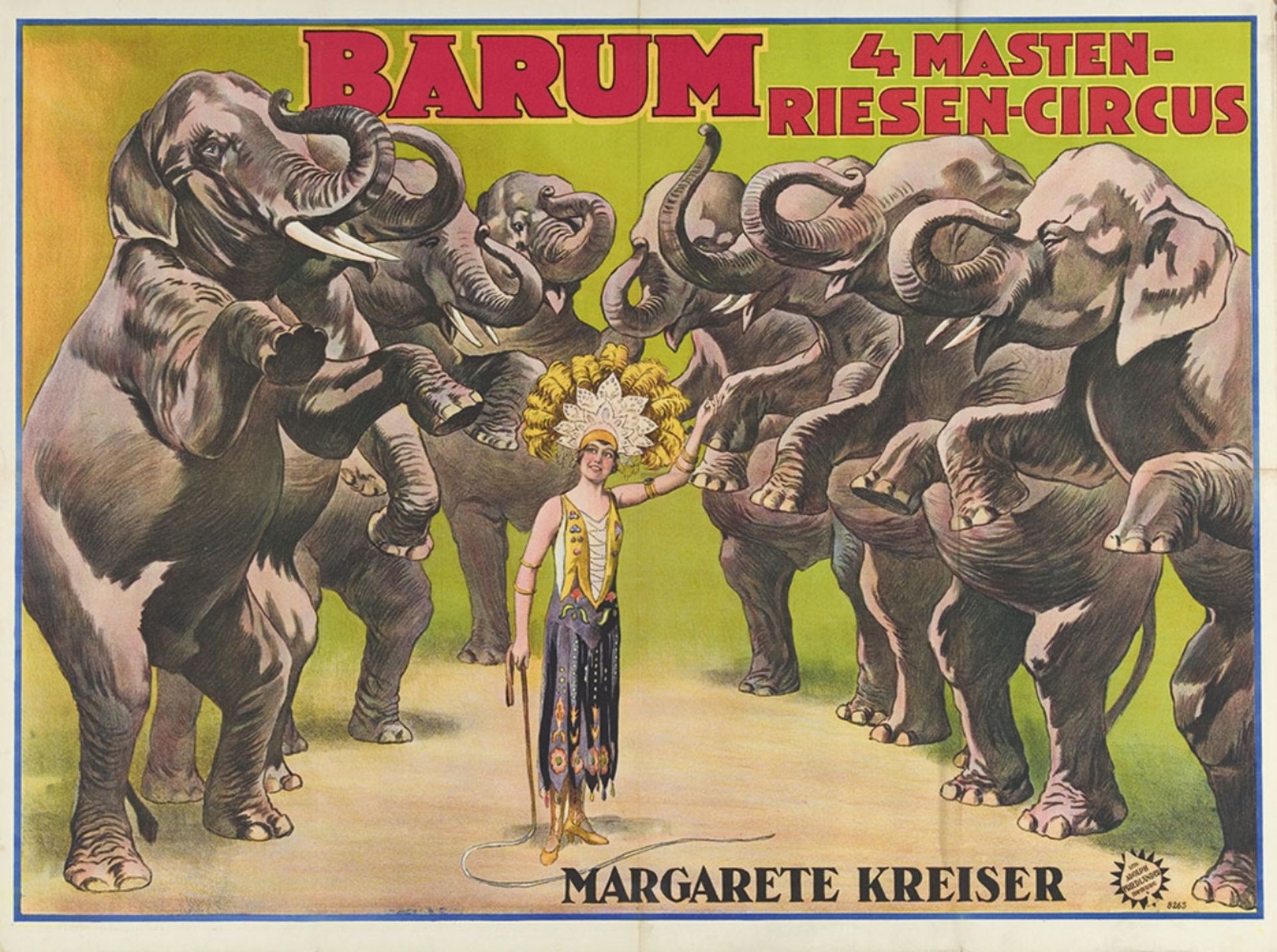 [Elephants. Barum] Margarete Kreiser