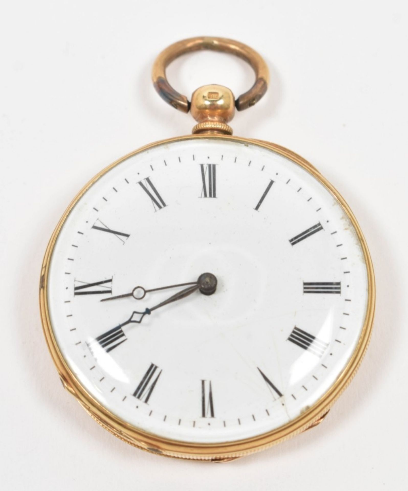 Gold pocket watch - Image 5 of 9