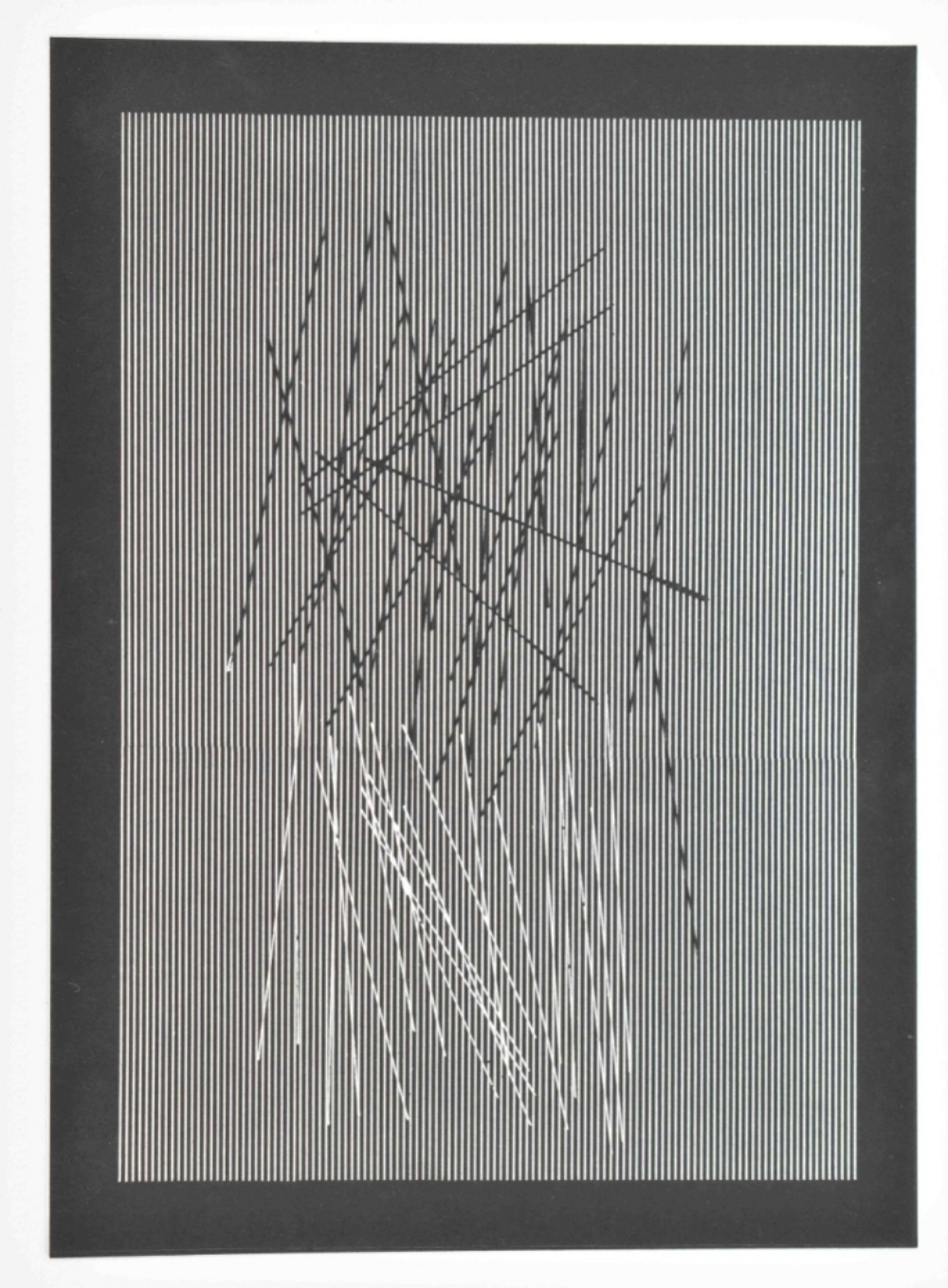 Soto, Kinetische Bilder/Tableaux Cinétiques. Museum Haus Lange Krefeld, 1963 - Image 3 of 6