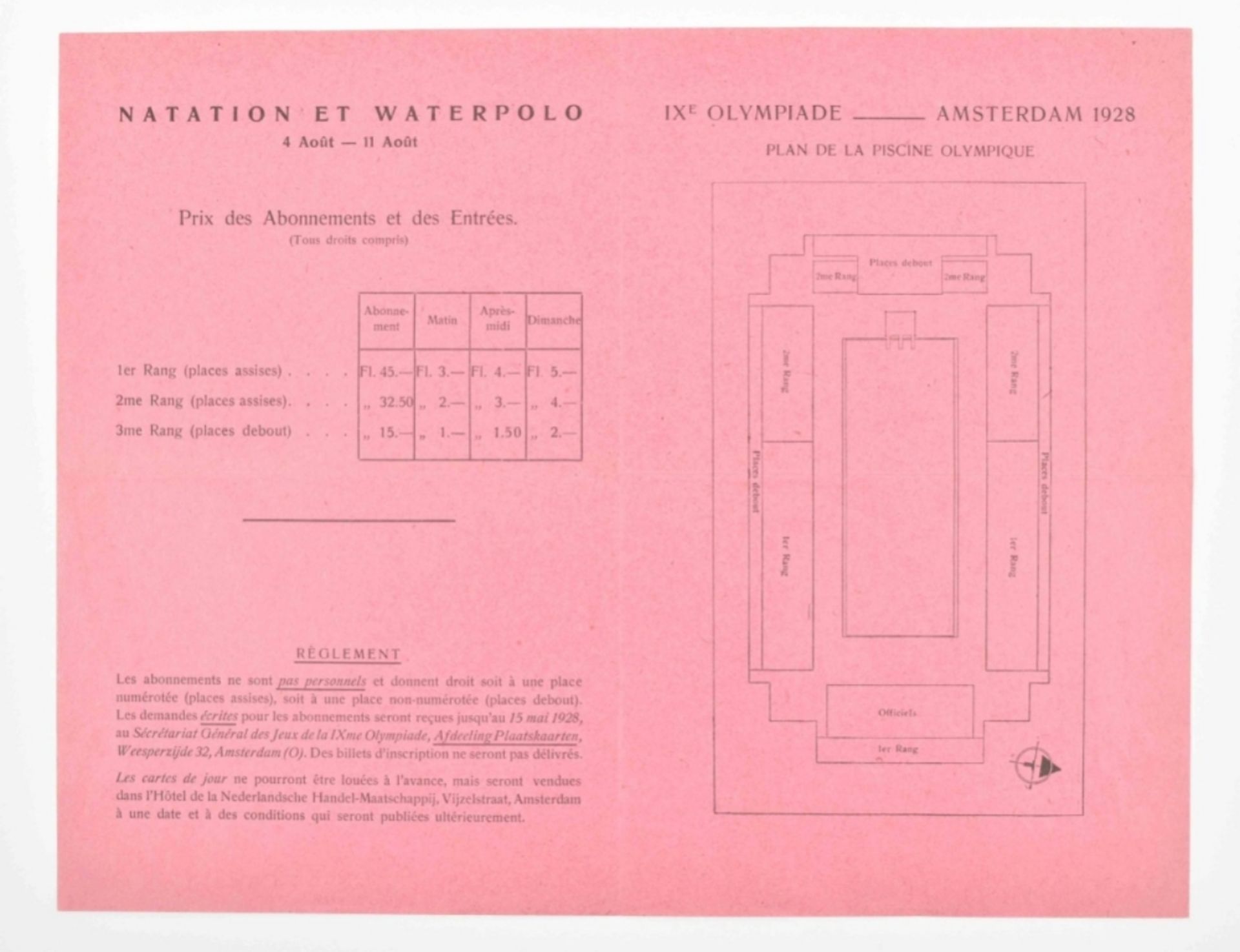Three information leaflets, 1928 - Image 4 of 6