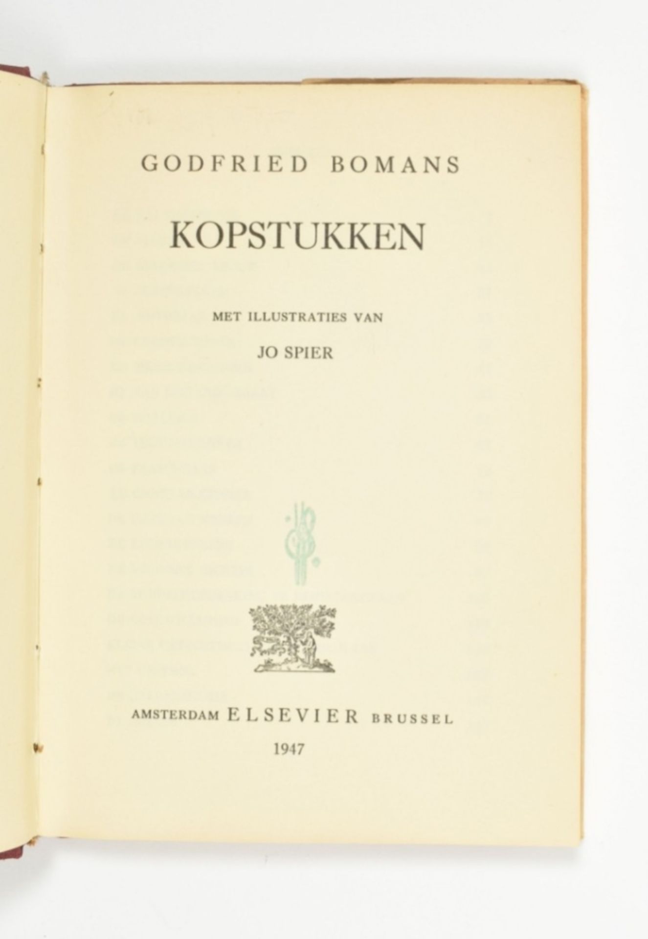 Three titles: Godfried Bomans. Pieter Bas - Image 8 of 10