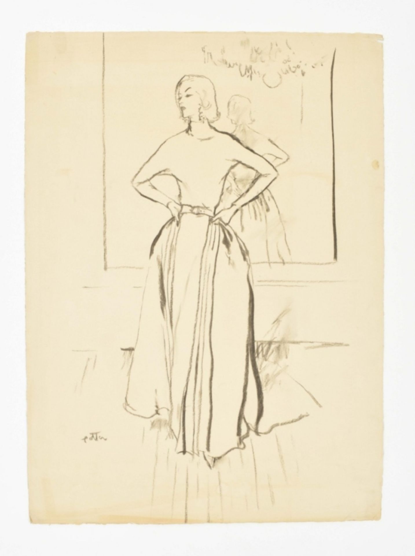 Jack Potter (1927-2002). Three drawings - Image 6 of 7