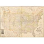 Rand McNally and Co. New Commercial Map of the United States,