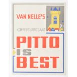 Pieter den Besten (1884-1972). Van Nelle's Koffiesurrogaat Pitto is Best