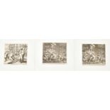 Niocolas Chaperon (1612-1656) after Raphael (1483-1520). Two prints of Noah's ark