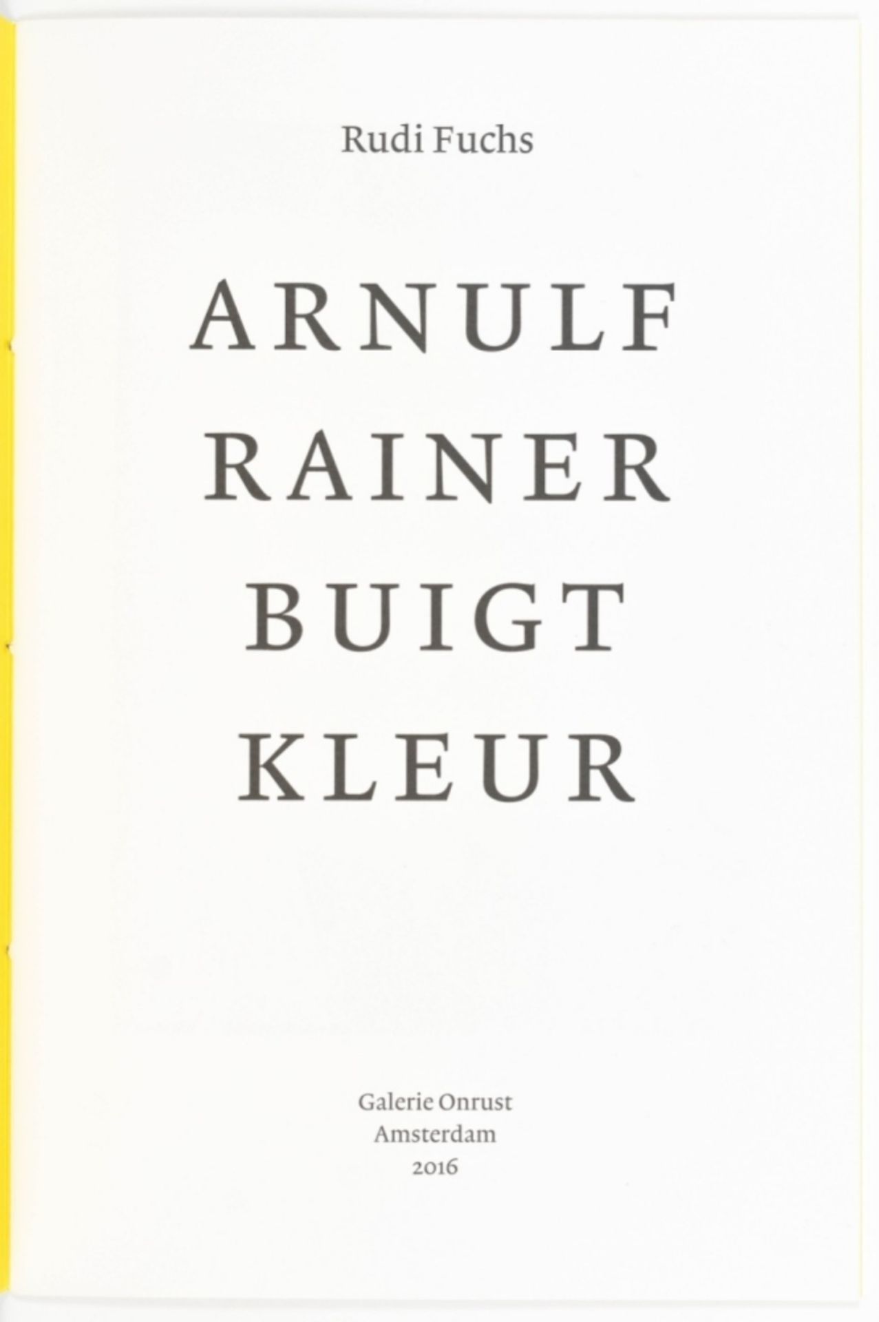 18 publications and catalogues of Arnulf Reiner: Arnulf Reiner - Image 7 of 8