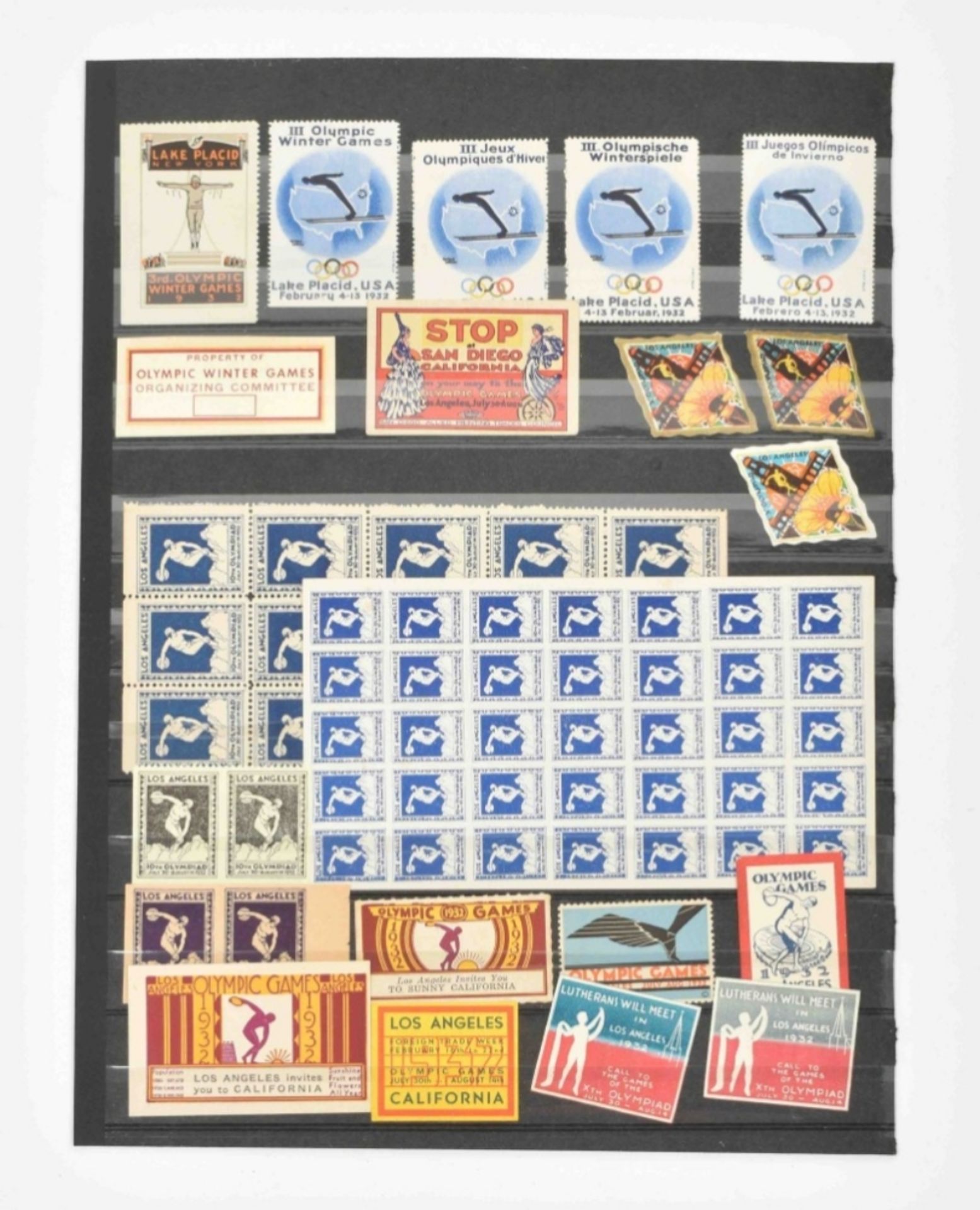 Collection of approx. 125 poster stamps - Image 4 of 6