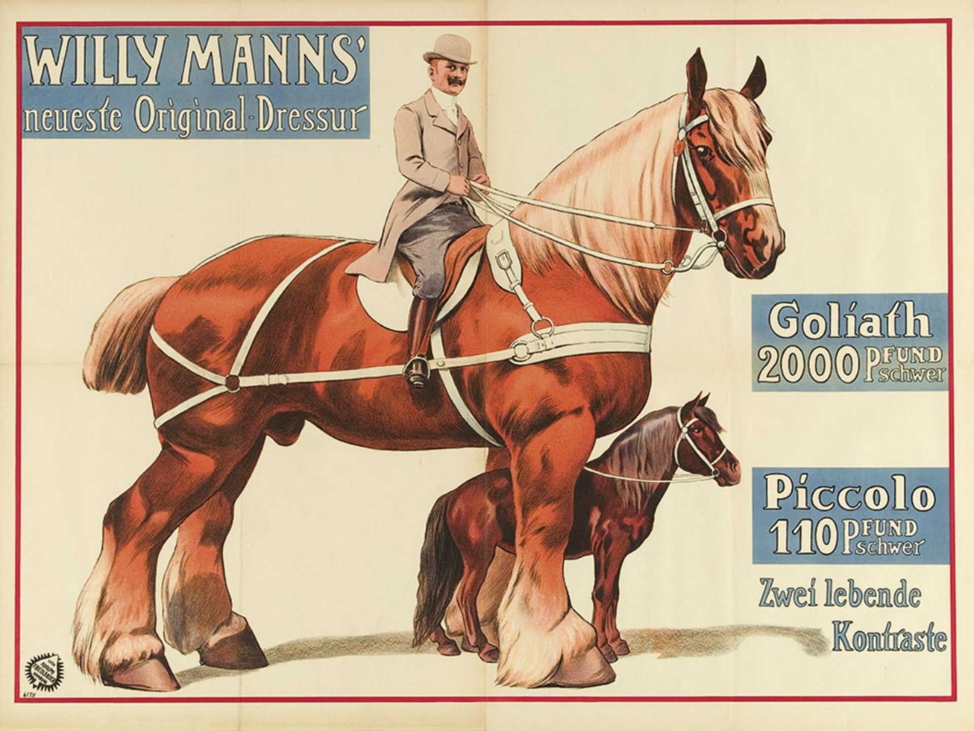 [Horses] Willy Manns' Original-Dressur