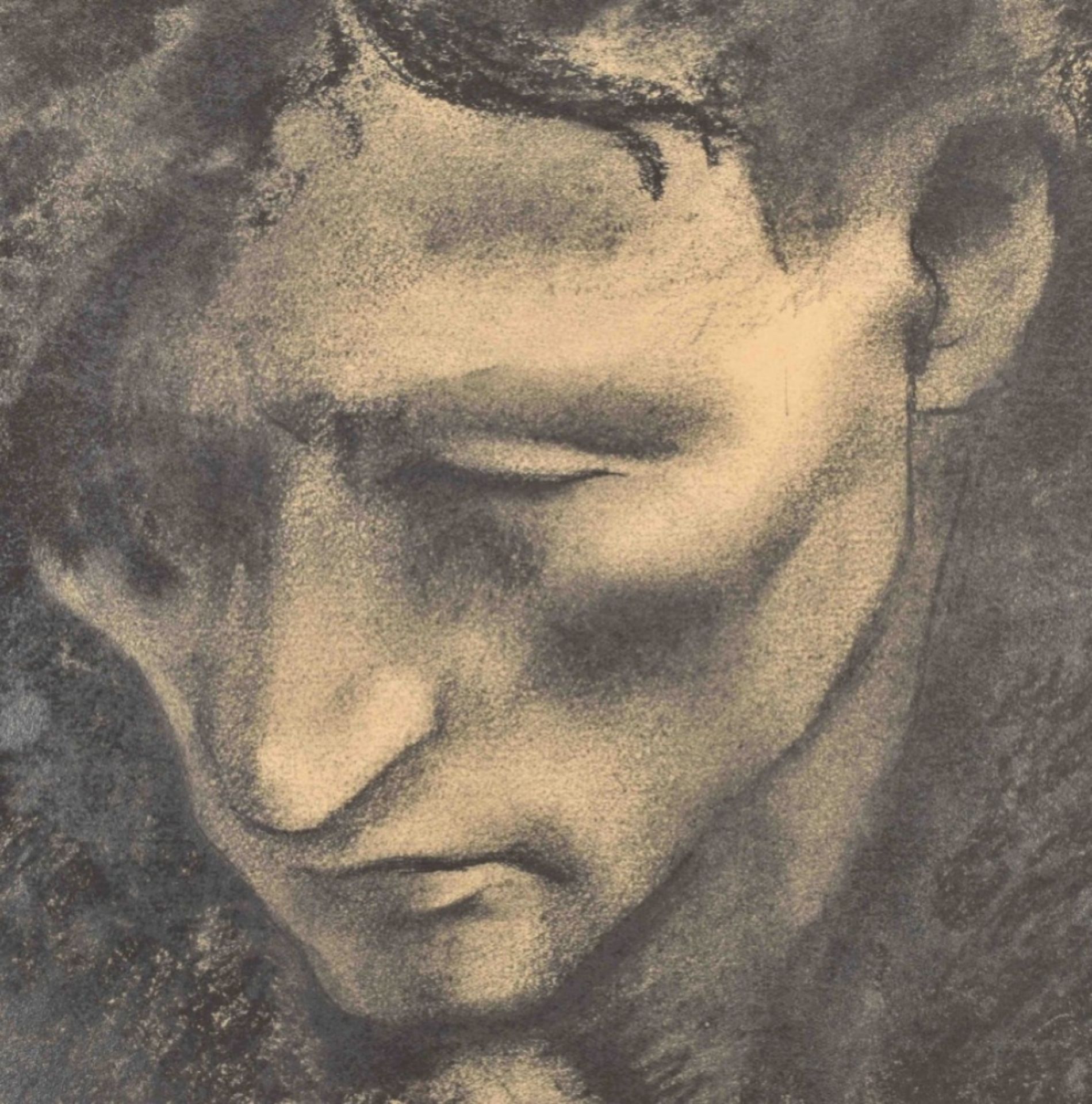 Otto Dix (1891-1969). "Portrait of a man" - Image 4 of 4