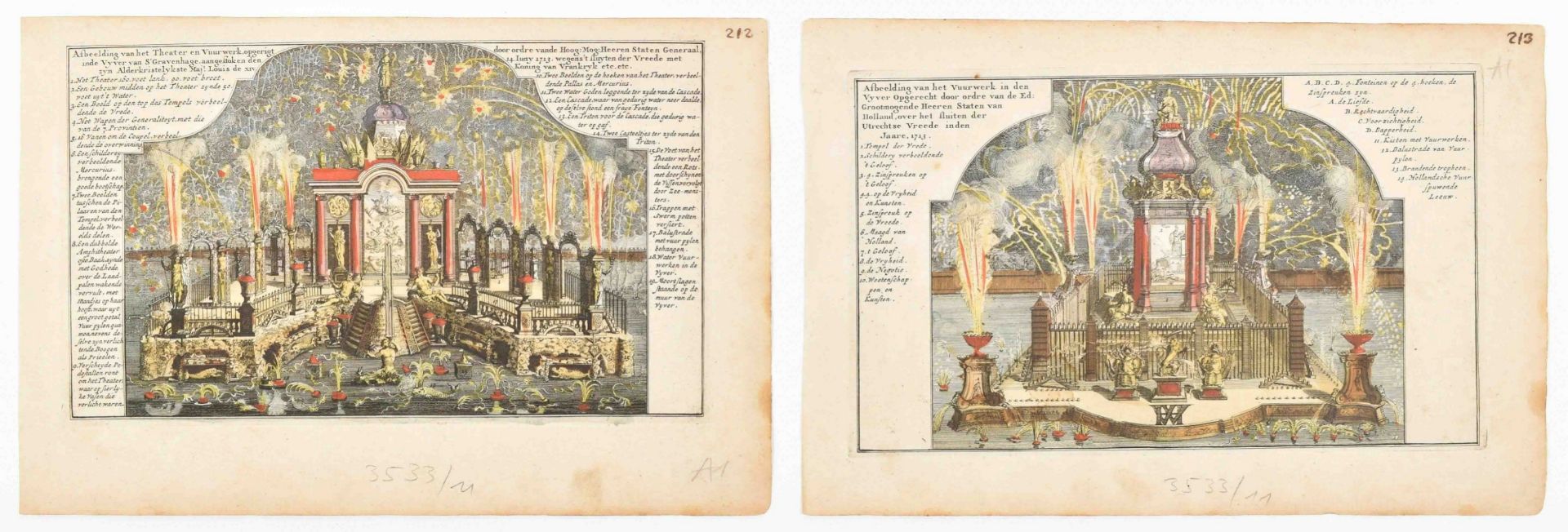 Collection of approx. 30 prints of The Hague and Delft - Image 9 of 10