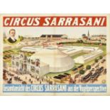[Sarrasani] Gesamtansicht des Circus Sarrasani aus der Vogelperspective