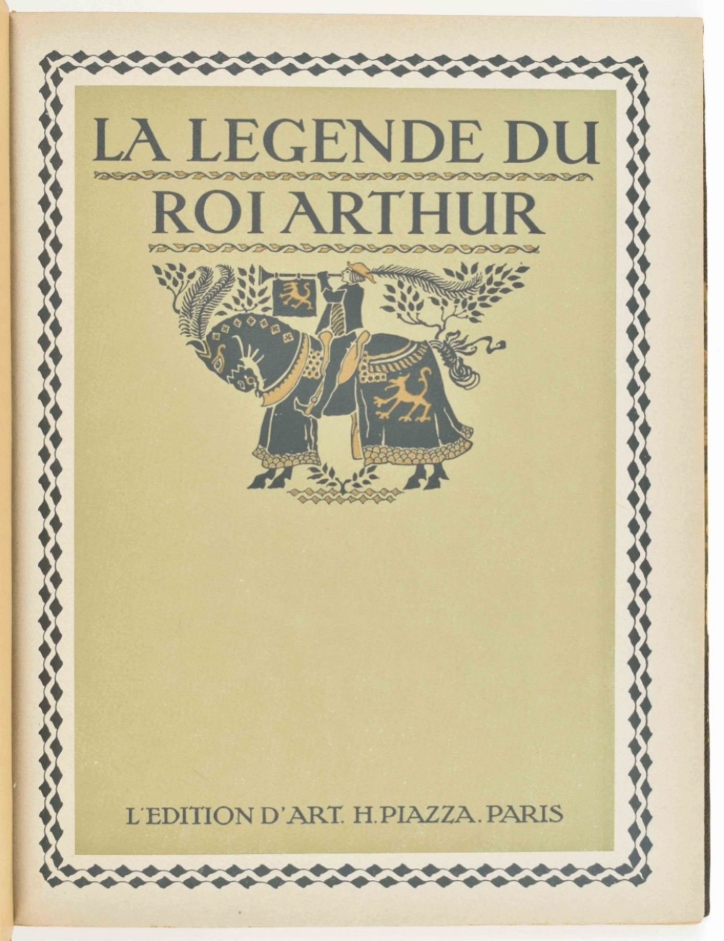 A. Arnoux. La légende du Roi Arthur