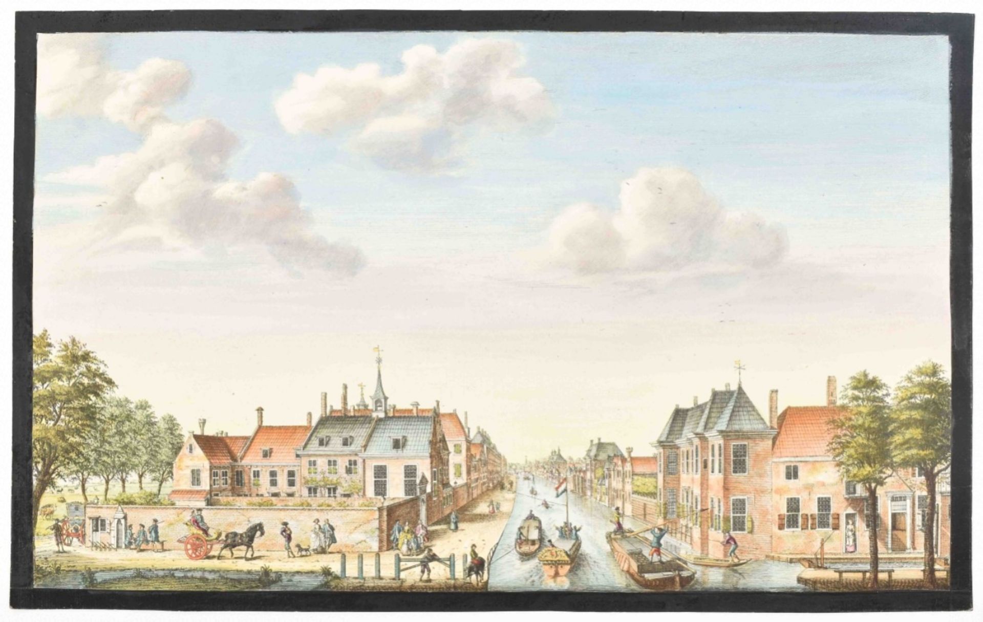 Collection of approx. 30 prints of The Hague and Delft - Image 6 of 10