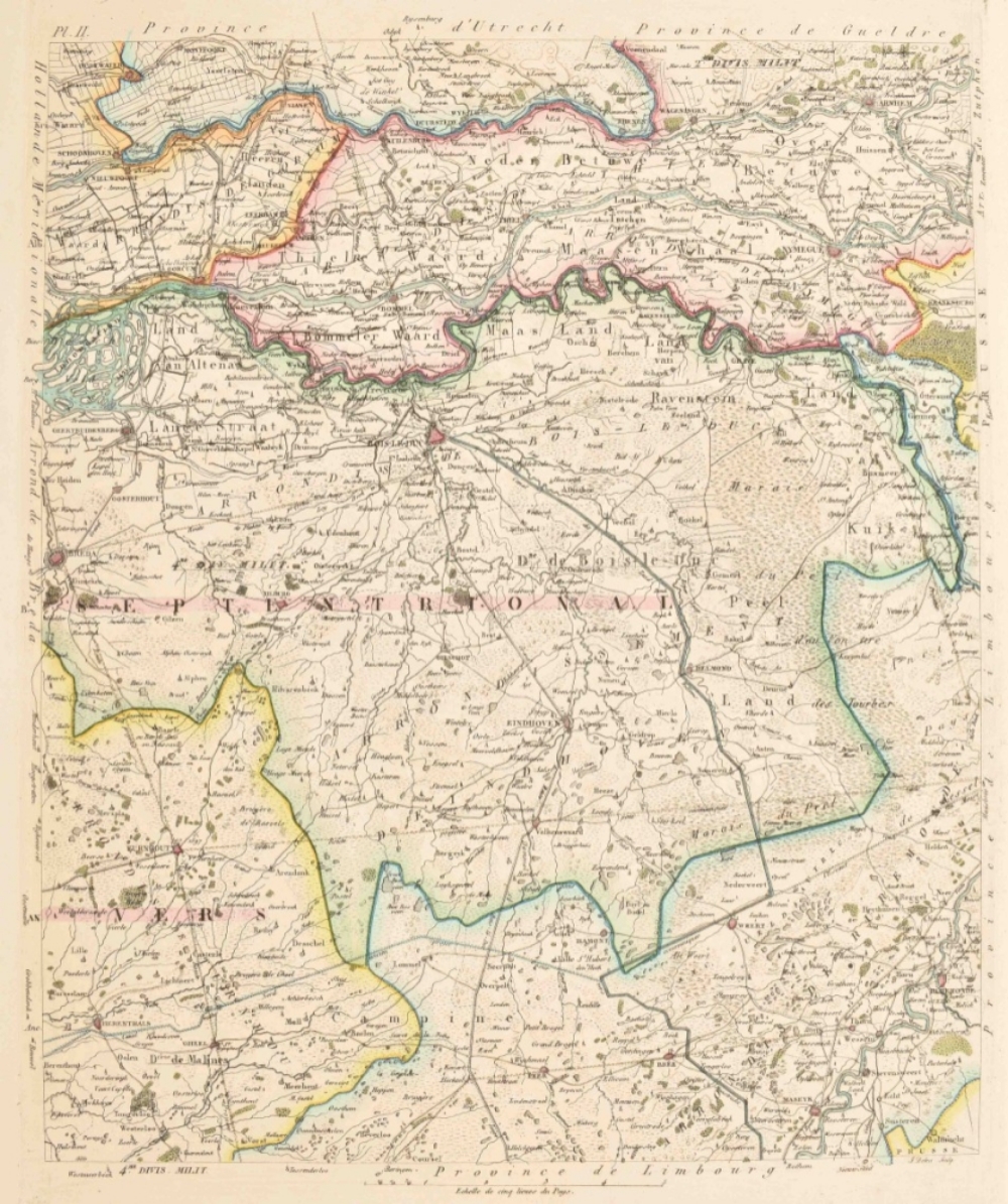 Ten maps: Brabantiae Ducatus in suas Praefecturas - Image 4 of 9