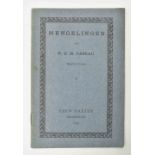 N.E.M. Pareau (pseud. H.J. Scheltema). Mengelingen