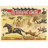 [Dachsunds. Horses] Les Rodolphe-Conche