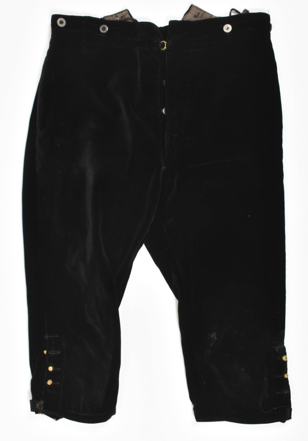 20th cent. black velvet stage costume  - Image 10 of 10