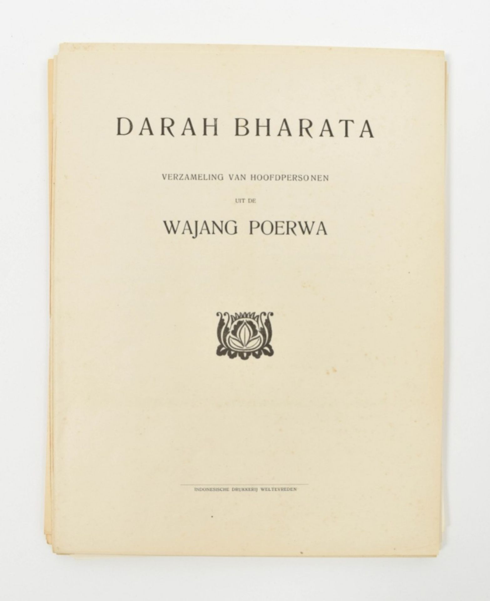 Darah Bharata. Verzameling van hoofdpersonen uit de Wajang Poerwa - Image 10 of 10