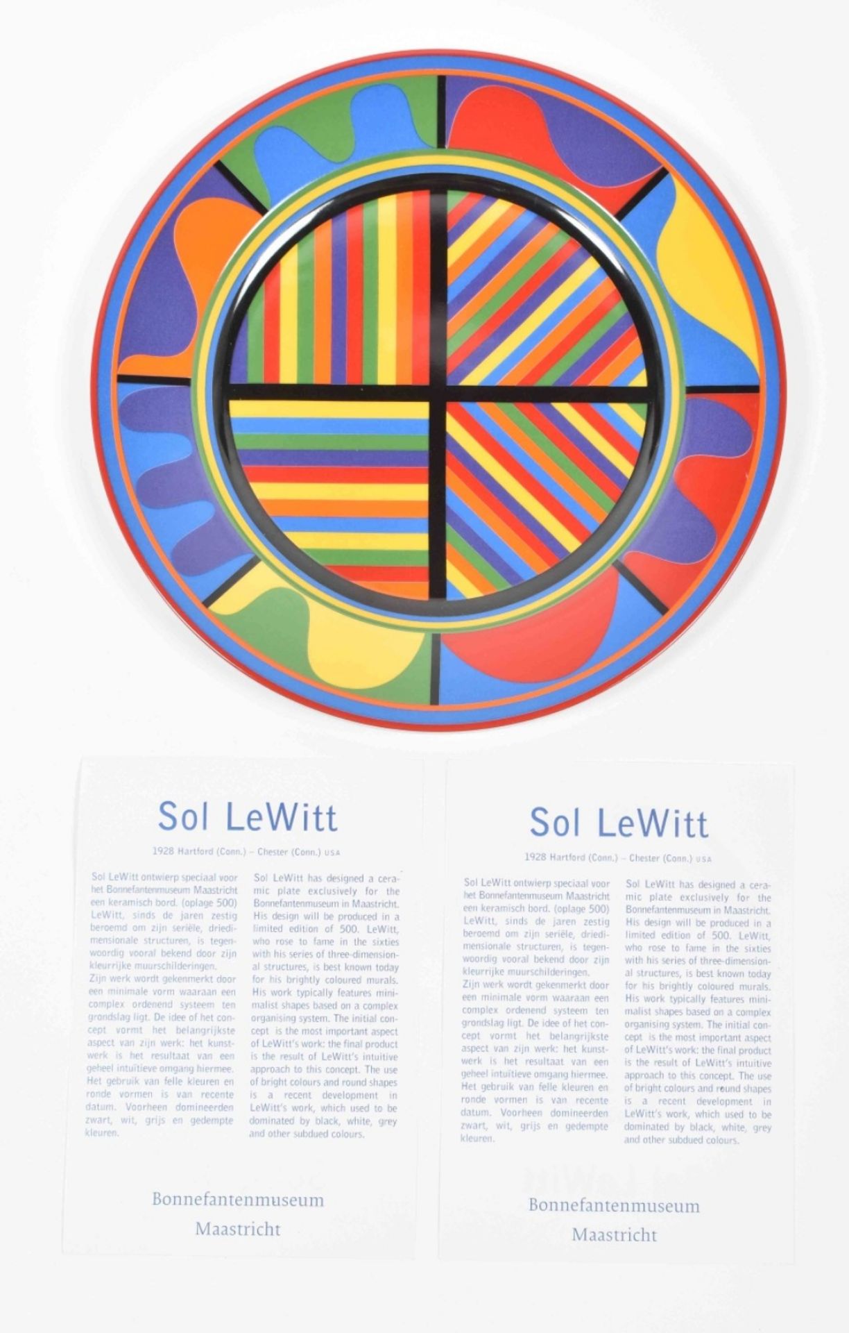 Sol LeWitt (1928-2007). Plate - Image 2 of 4