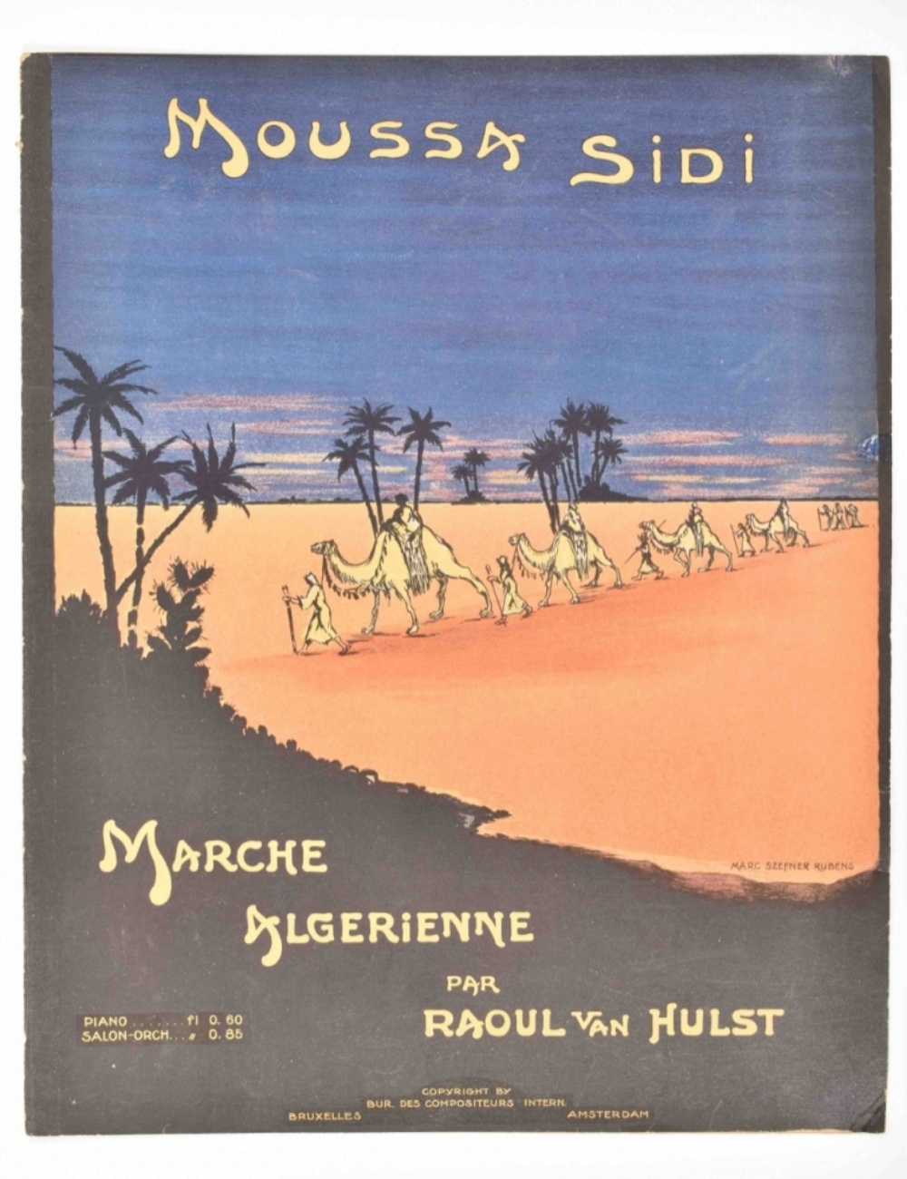 Collection of sheet music relating to the Middle East - Image 6 of 10