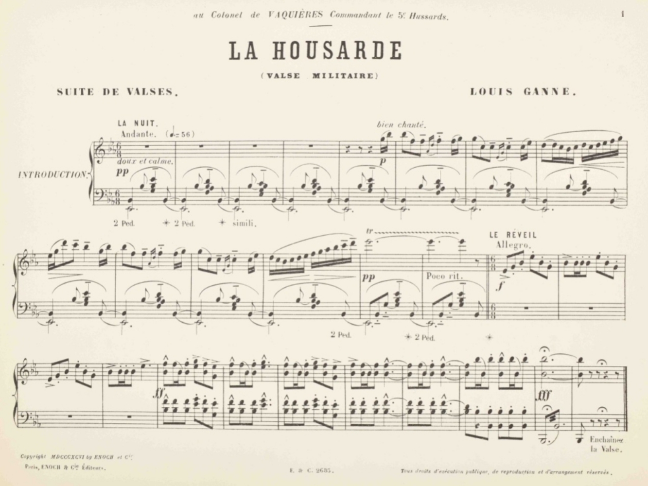 Collection of French military sheet music - Image 7 of 8