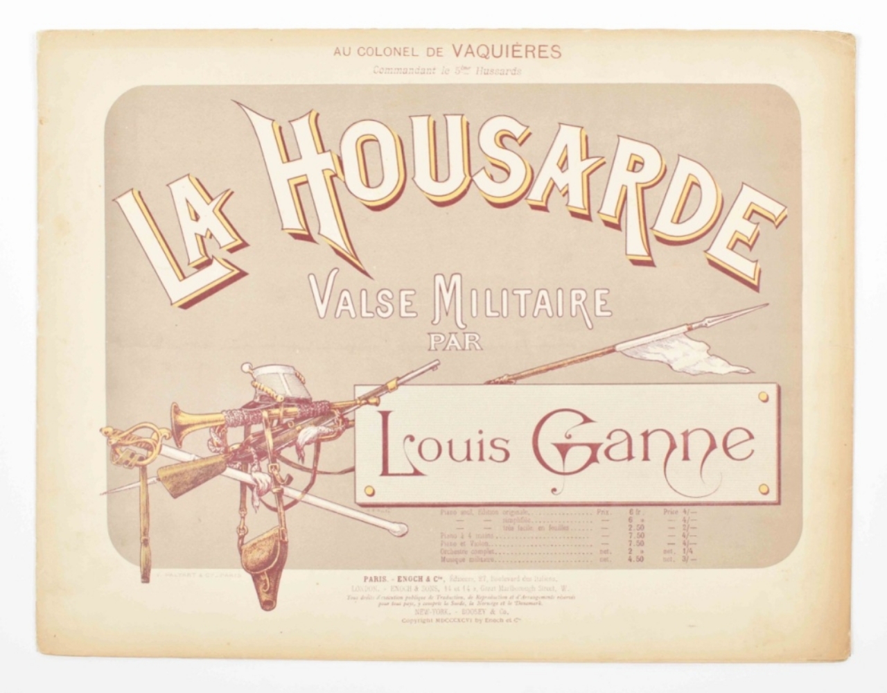 Collection of French military sheet music - Image 6 of 8