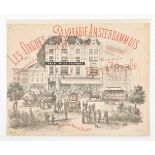 Collection of sheet music with songs about Amsterdam