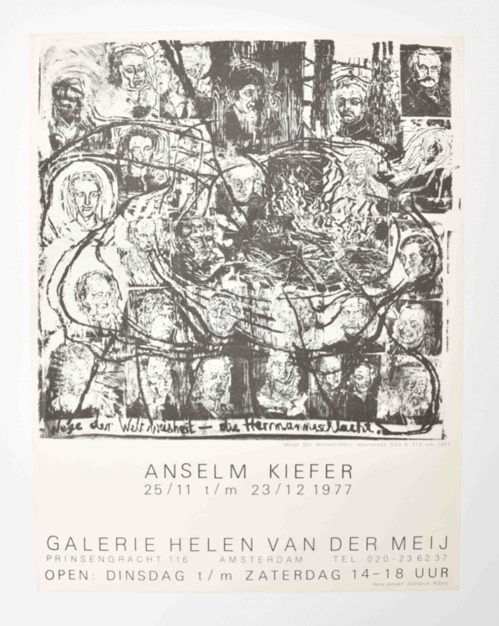 Exhibition posters Galerie Seriaal/Helen van der Mey - Image 2 of 6