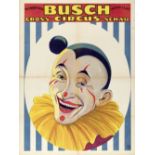 [Busch, J.] "Portrait of a clown"