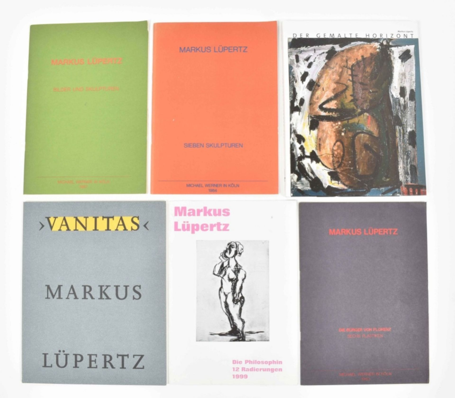 32 publications and catalogues on Markus Lüpertz: Schilderijen - Image 6 of 8