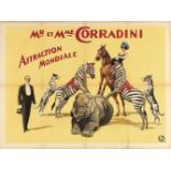 [Dogs. Elephants. Zebras] Mr. et Mme. Corradini, Attraction Mondiale
