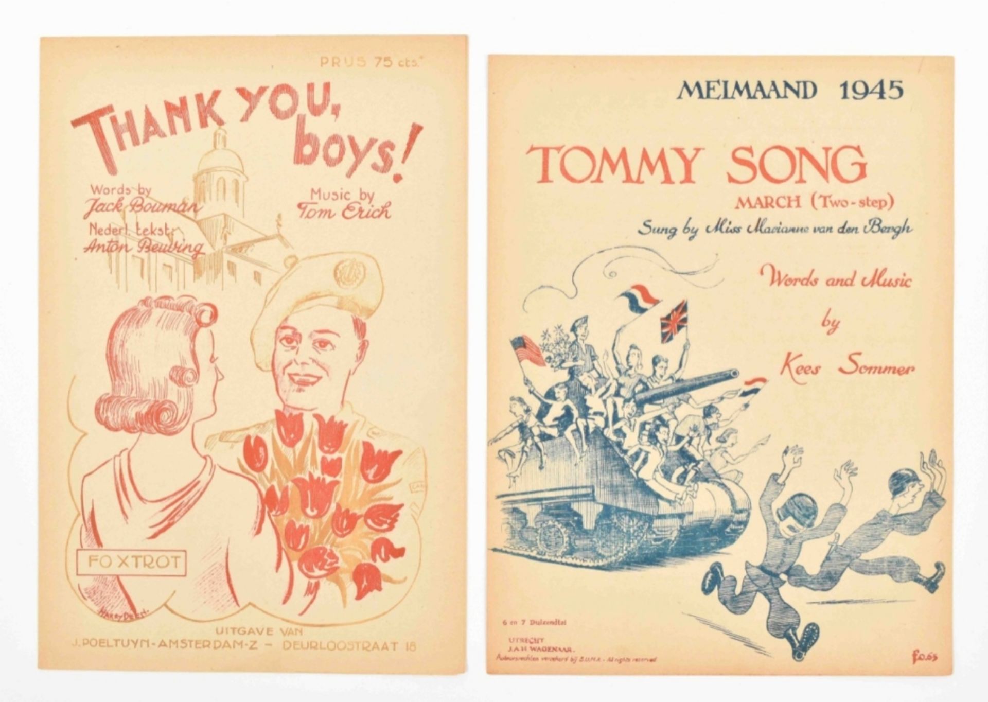 Collection of sheet music, ca. 1939-1945 - Image 4 of 8