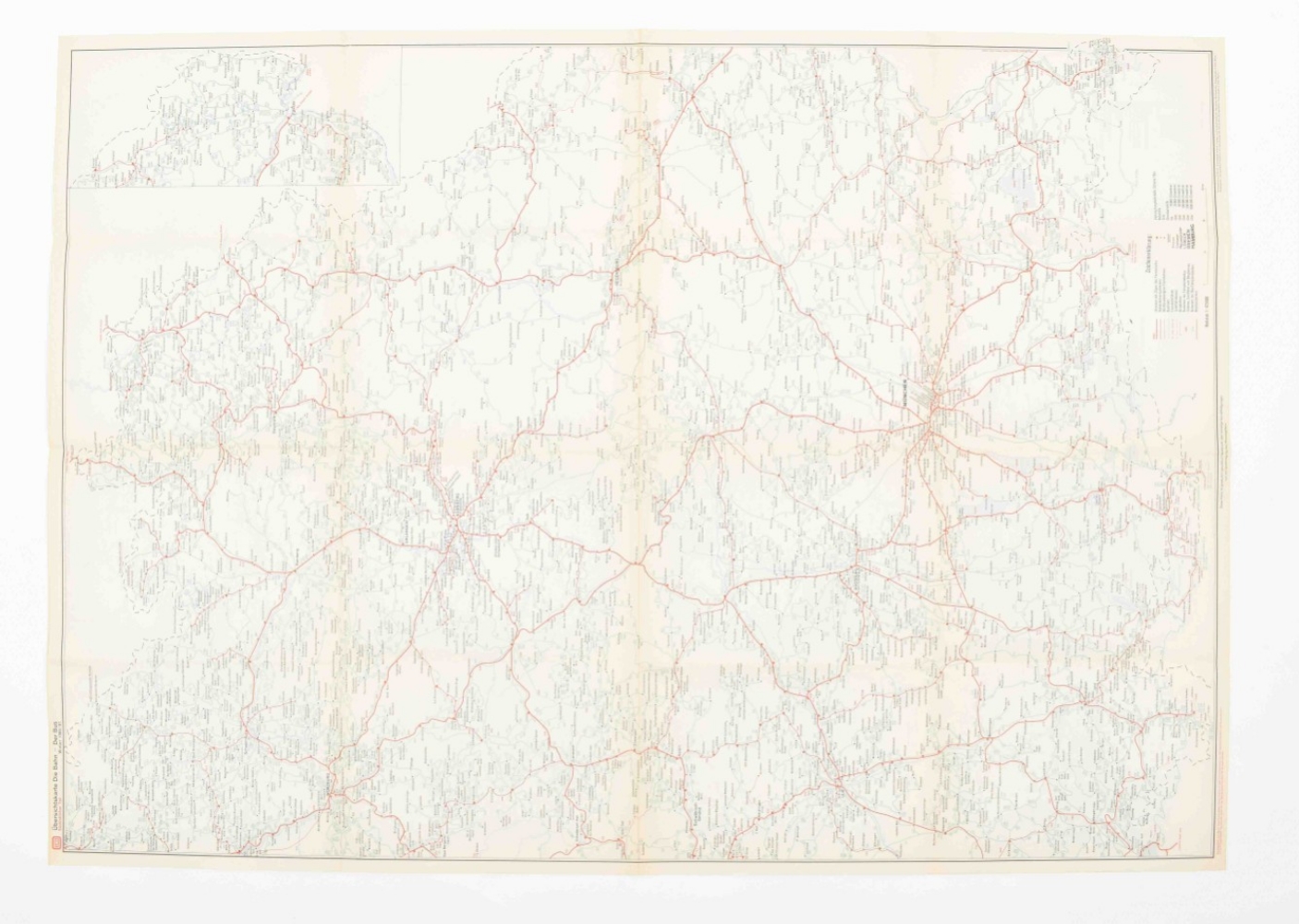 Collection of 20 railway maps - Image 5 of 10